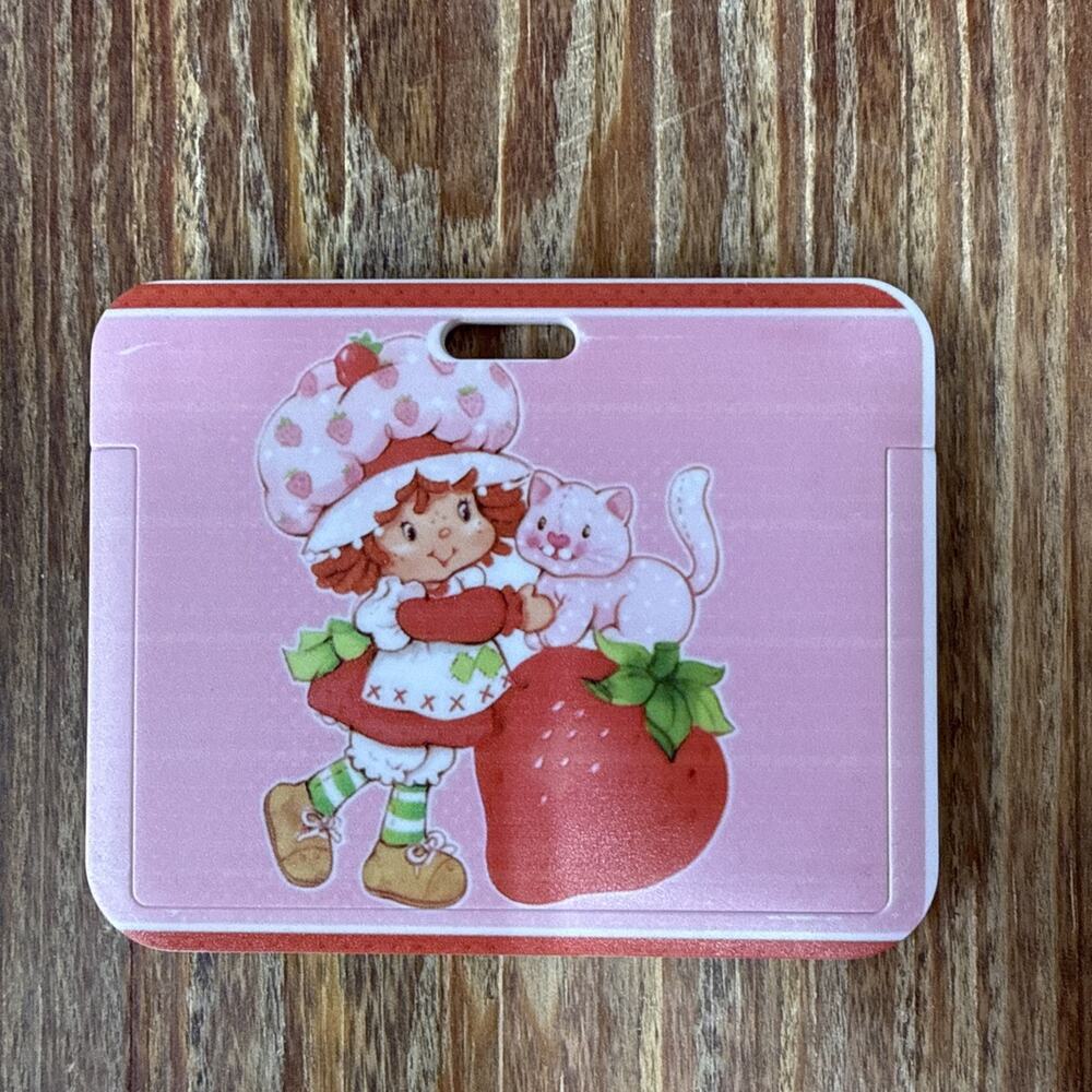 Strawberry Shortcake Badge ID Holder
